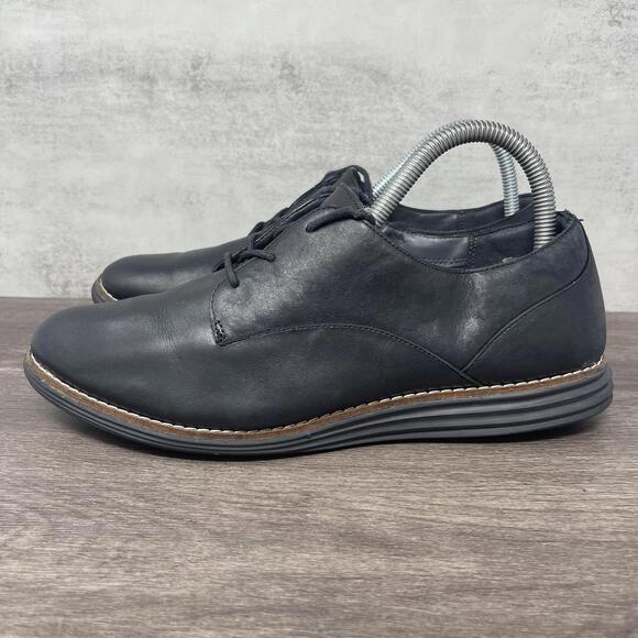 Cole Haan Shoes Womens 8 Original Grand Oxford Black Leather - Picture 1 of 13